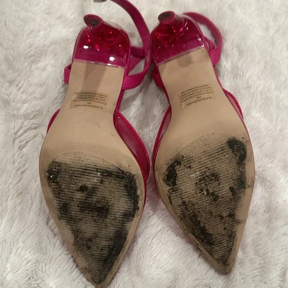 Steve Madden clear pink heels - Picture 3 of 3